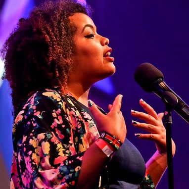 Malaika Kegode at Edinburgh Fringe in 2019