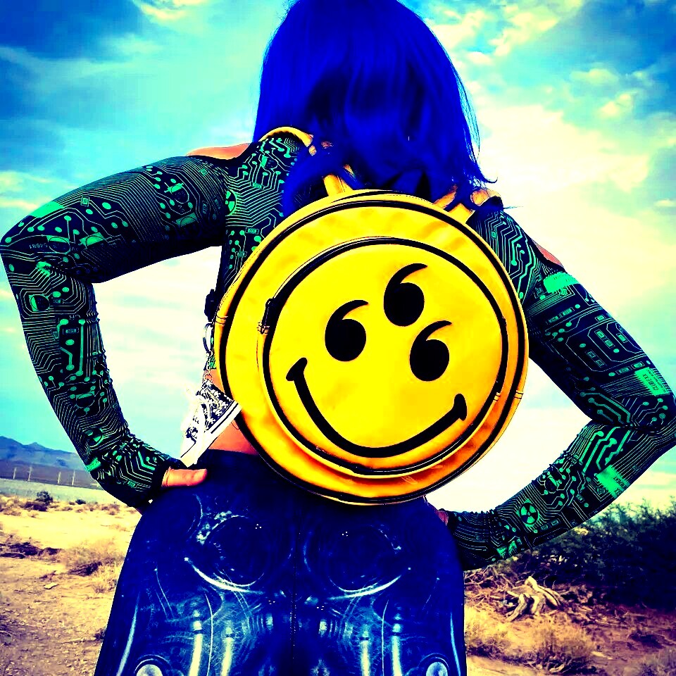 Smiley backpack